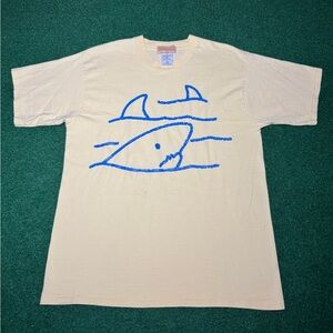 Vintage Jimmy Buffet Margaritaville Shark Graphic 90s M/L 20x28 T Shirt